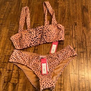 NWT Leopard Bikini
